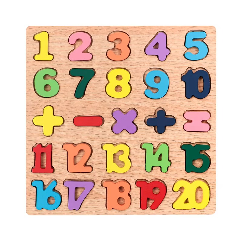 3 Puzzle Learning Toys + 15 in 1 Learning Book