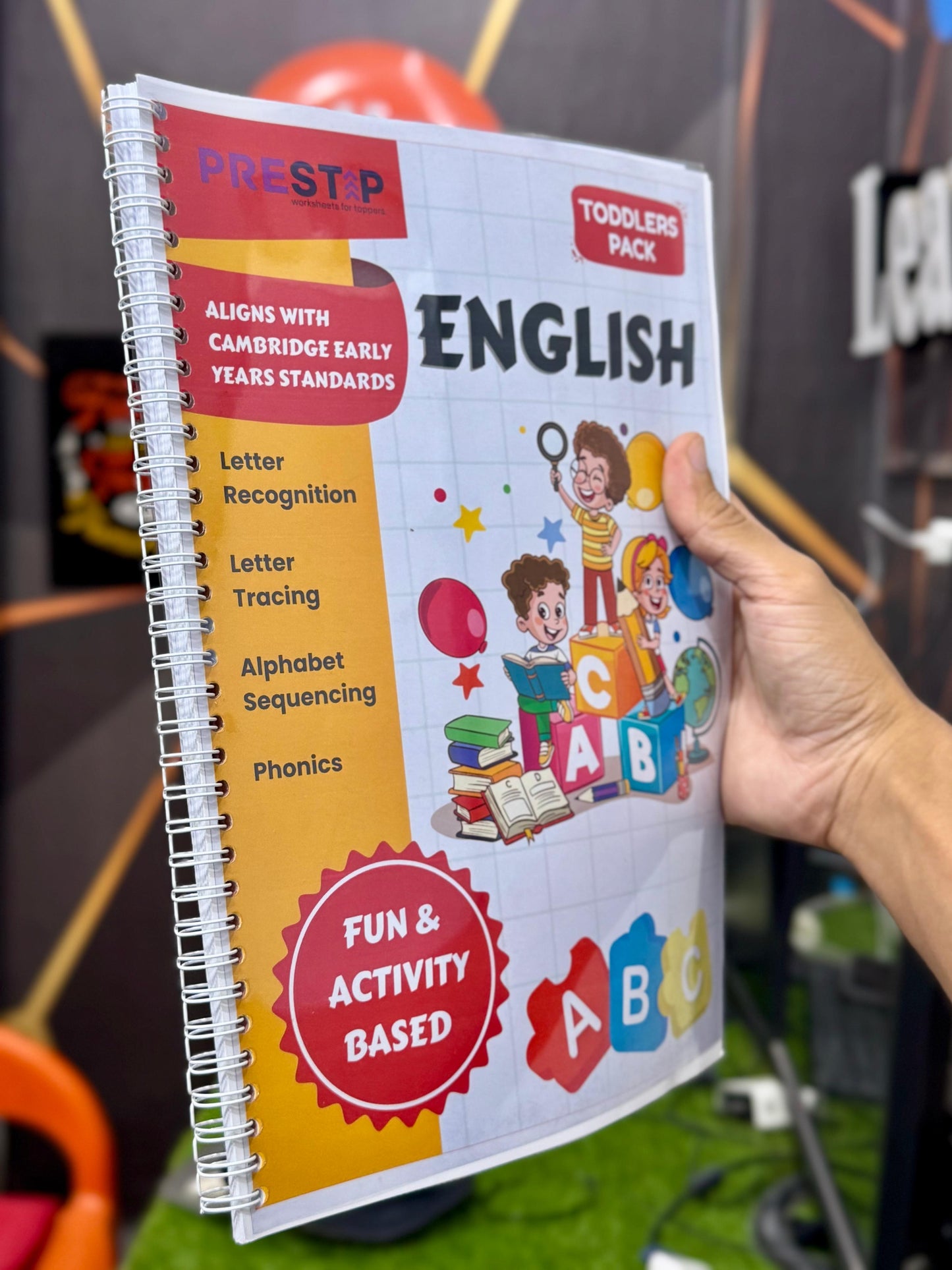 Toddlers Pack | 5 Months Complete Playgroup Course | 270+ worksheets | Free Delivery