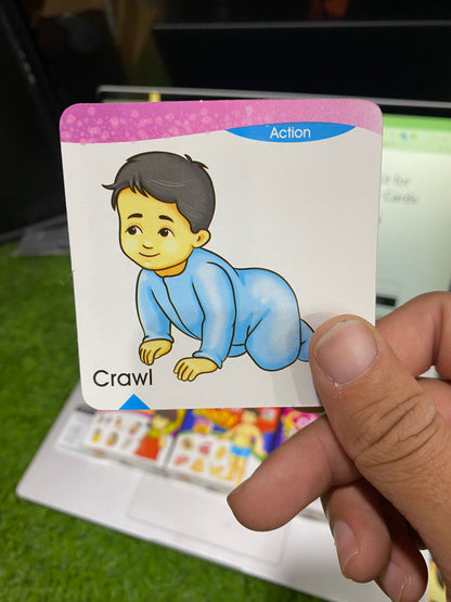 6 in 1 Flash Cards Kit for Preschoolers | 200+ Cards