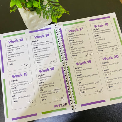 Toddlers Pack | 5 Months Complete Playgroup Course | Free Delivery