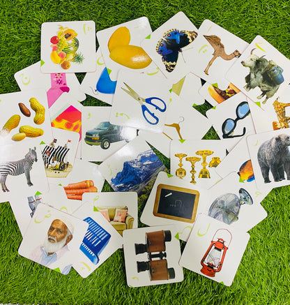 6 in 1 Flash Cards Kit for Preschoolers | 200+ Cards