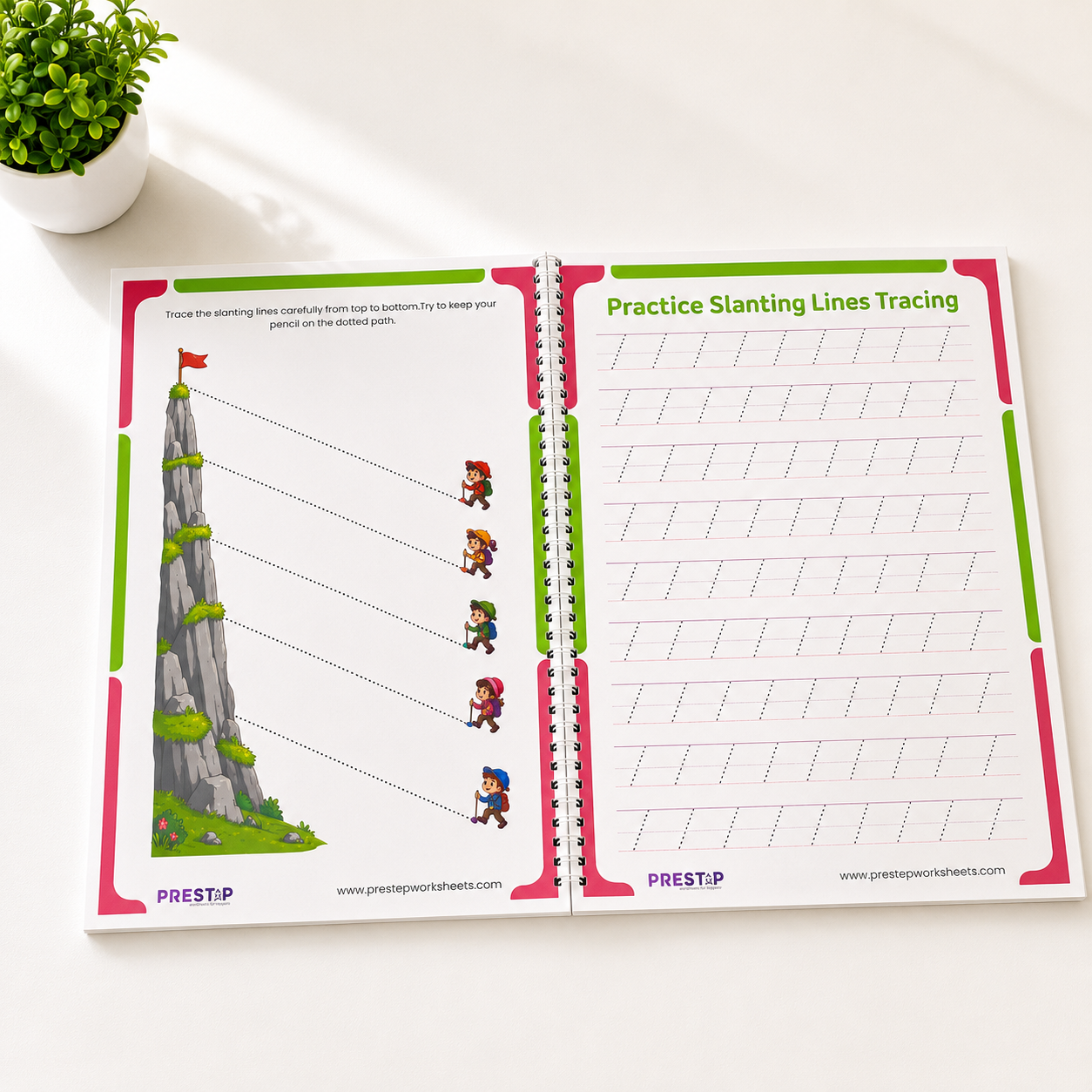 Pre-Handwriting Pack | Step-by-Step Pencil Control Course with Certificate | Ages 3 to 5