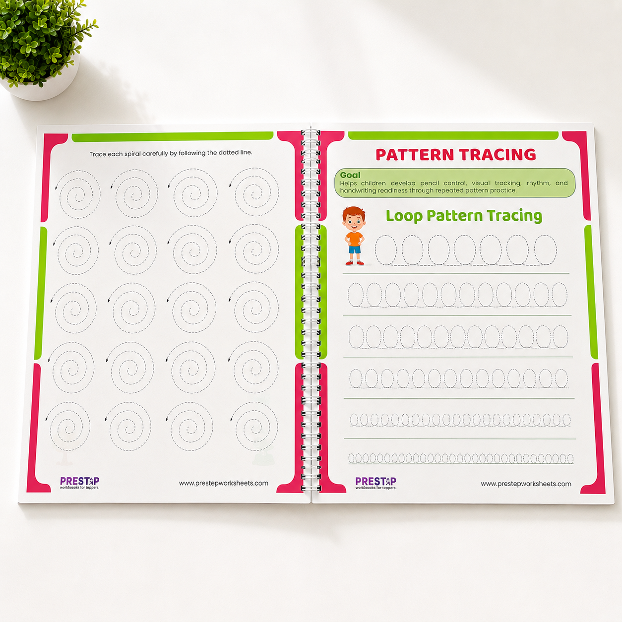 Pre-Handwriting Pack | Step-by-Step Pencil Control Course with Certificate | Ages 3 to 5