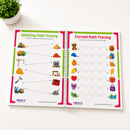 Pre-Handwriting Pack | Step-by-Step Pencil Control Course with Certificate | Ages 3 to 5