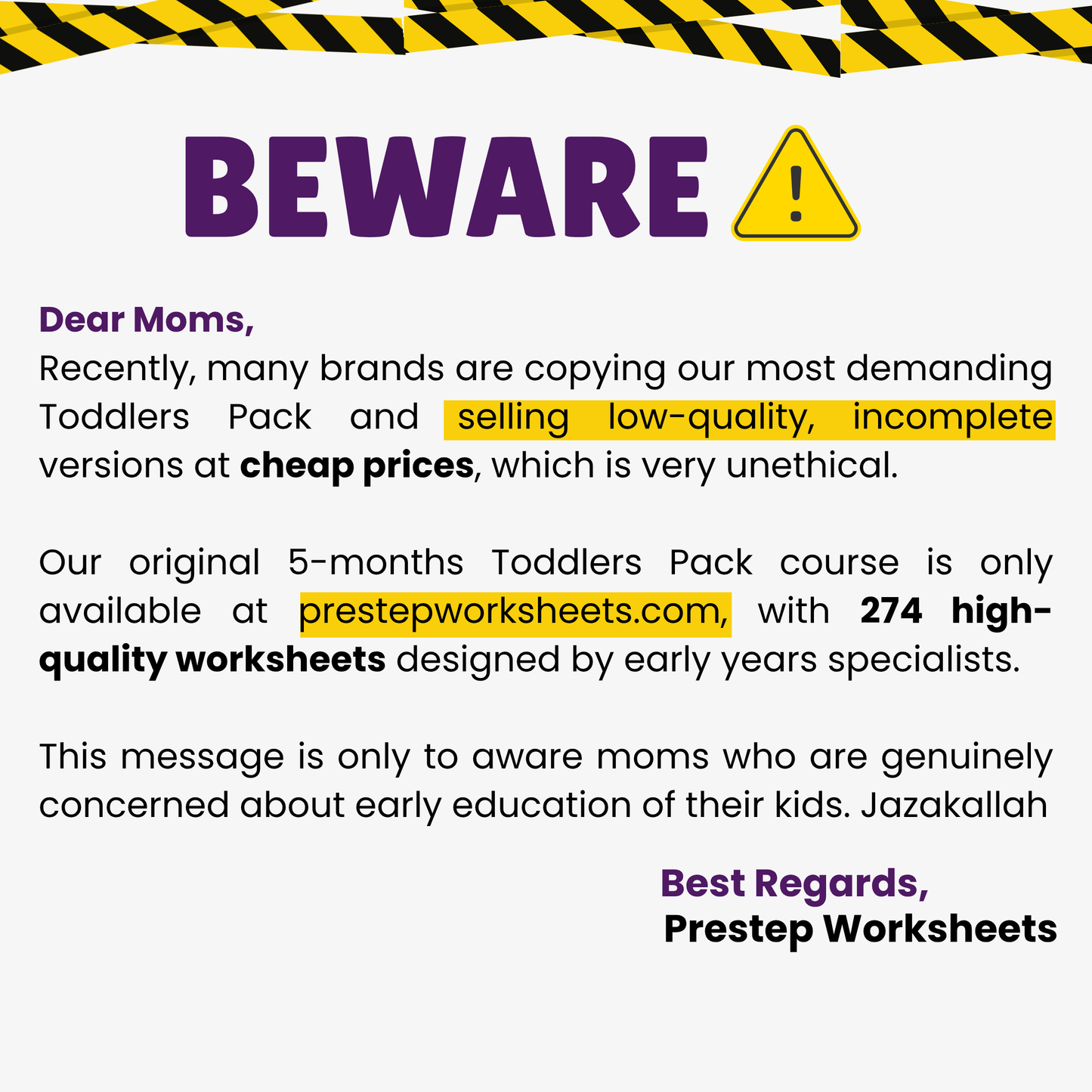 Toddlers Pack | 5 Months Complete Playgroup Course | 270+ worksheets | Free Delivery