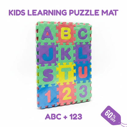 Preschool ABC & 123 Learning Mat