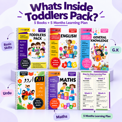 Toddlers Pack | 5 Months Direct Nursery Admission Course