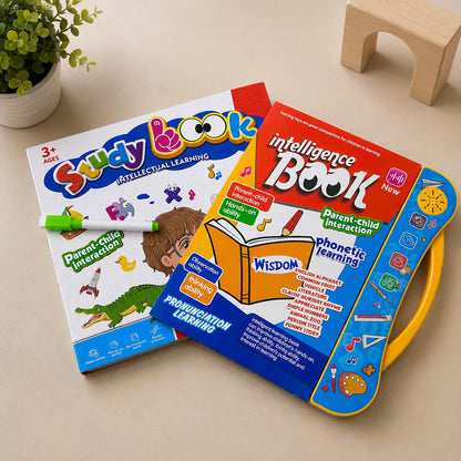 10 in 1 Audio Learning Book For Kids | Audio + Write & Wipe Pages